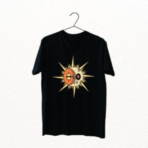 T-shirt noir Pokémon Solaroc Séléroc